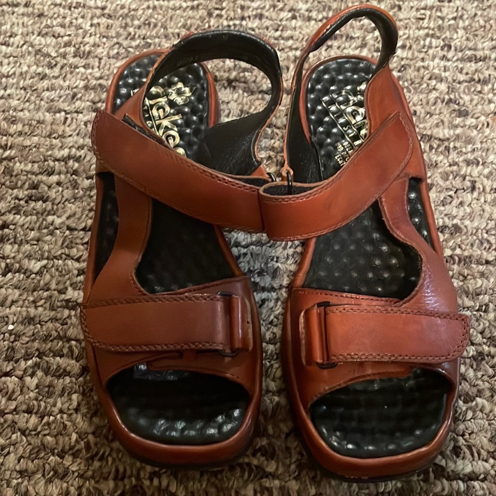 Rieker sandals. Size 37 comfortable summer shoes.